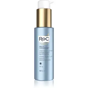 RoC Multi Correxion Even Tone + Lift zpevňující denní krém pro jednotný tón pleti SPF 30 50 ml