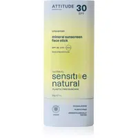 Attitude Sensitive Natural Face stick minerální krém na opalování v tyčince pro citlivou pleť 20 g
