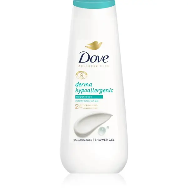 Dove Advanced Care Derma Hypoallergenic hydratační sprchový gel 400 ml