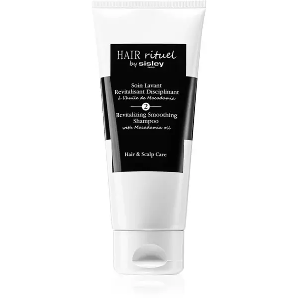 Hair Rituel by Sisley Revitalizing Smoothing Shampoo with Macadamia oil uhlazující šampon pro všechny typy vlasů 200 ml