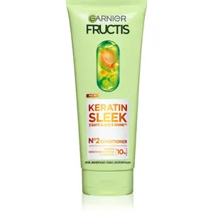 Garnier Fructis Keratin Sleek kondicionér pro suché a křehké vlasy 200 ml