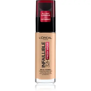 L’Oréal Paris Infaillible 32H Fresh Wear dlouhotrvající tekutý make-up odstín 120 WARM DORE 30 ml