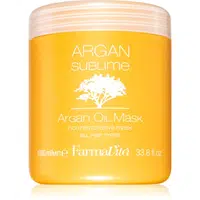 FarmaVita Argan Sublime regenerační a hydratační maska na vlasy 1000 ml