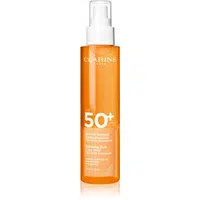 Clarins Sun Body Mist SPF50+ opalovací mlha ve spreji na tělo SPF 50+ 150 ml