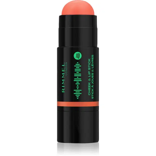 Rimmel Full Volume tvářenka v tyčince odstín 210 Peachy Rythm 6 g