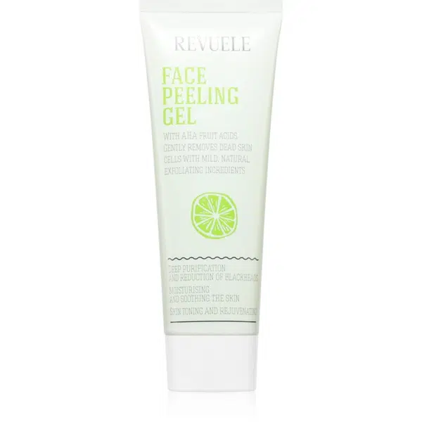 Revuele Face Peeling Gel AHA Fruit Acids čisticí pleťový peeling proti černým tečkám 80 ml