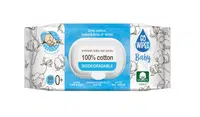 GoWipes Dětské vlhčené ubrousky 99 % vody Plastic Free 50 ks
