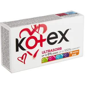 Kotex Ultra Sorb Normal tampony 16 ks