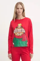 Pyžamové tričko s dlouhým rukávem United Colors of Benetton x GARFIELD