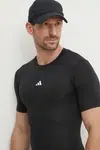 Tréninkové tričko adidas Performance Techfit černá barva, JE6698