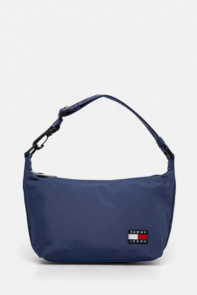 Kabelka Tommy Jeans modrá barva, AW0AW17287