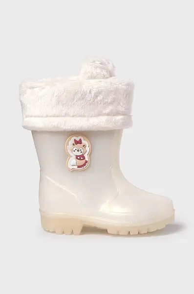 Dětské holínky Mayoral béžová barva, 42532