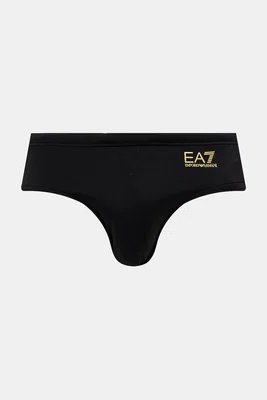 Plavky EA7 Emporio Armani černá barva, AF14514.7M000500