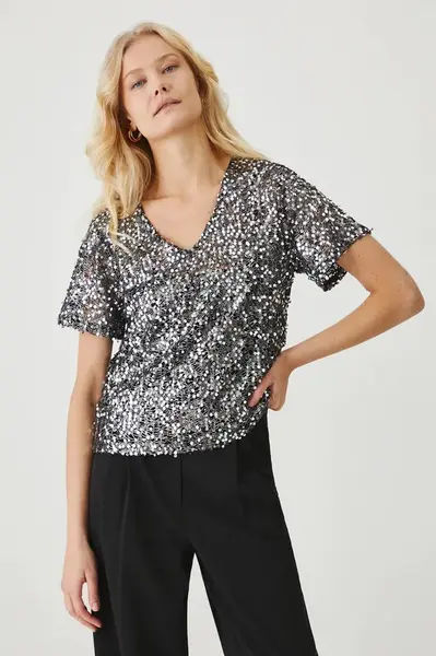 Tričko Medicine stříbrná barva