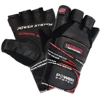 Power System Fitness rukavice ULTIMATE MOTIVATION černočervené - XL