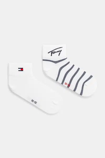 Ponožky Tommy Jeans 2-pack tmavomodrá barva, 701232730