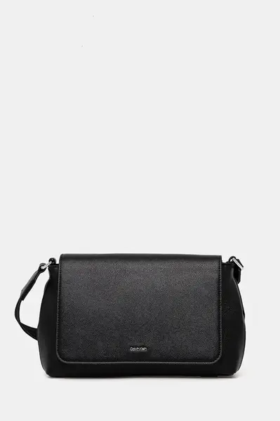 Kabelka Calvin Klein černá barva, K60K613085