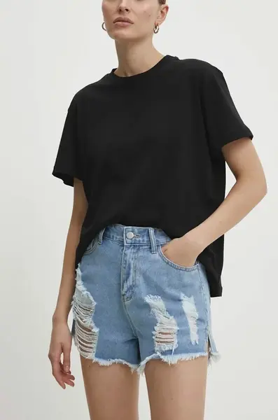 Džínové šortky Answear.LAB