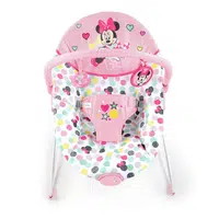 Disney baby Lehátko vibrující Minnie Mouse Spotty Dotty 0m+ do 9 kg