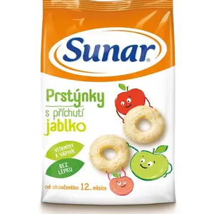 Sunar Jablečné prstýnky 50 g