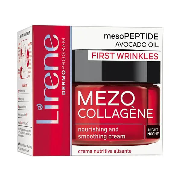 Lirene Mezo-Collagene Noční vyhlazující krém 50 ml
