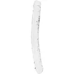 RealRock Oboustranné dildo Crystal Clear 34 cm