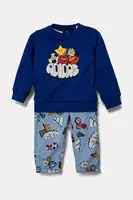 Dětská tepláková souprava adidas modrá barva, JI6236