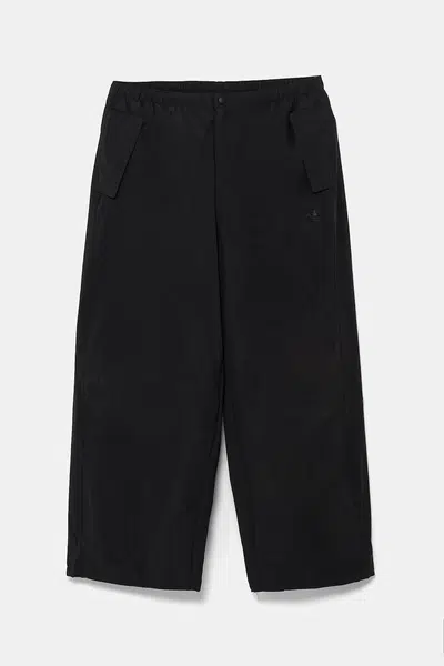 Kalhoty adidas Originals Essential pánské, černá barva, jednoduché, JD2111
