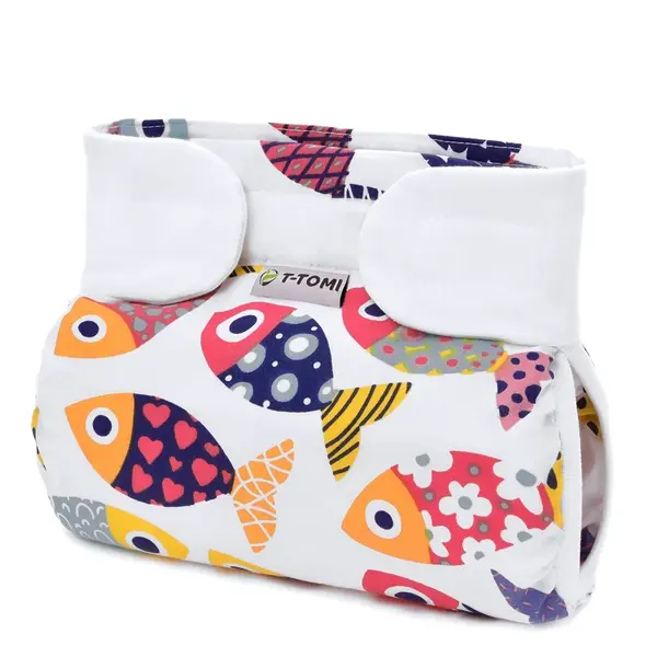 T-tomi Ortopedické abdukční kalhotky PLUS - suchý zip Fun fish (5-9kg)