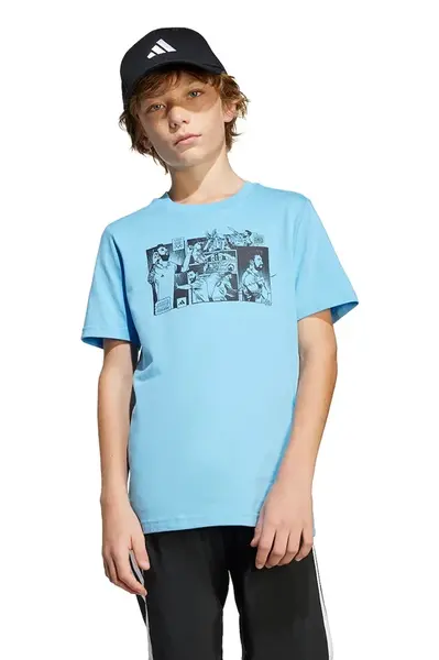 Dětské bavlněné tričko adidas Performance MESSI