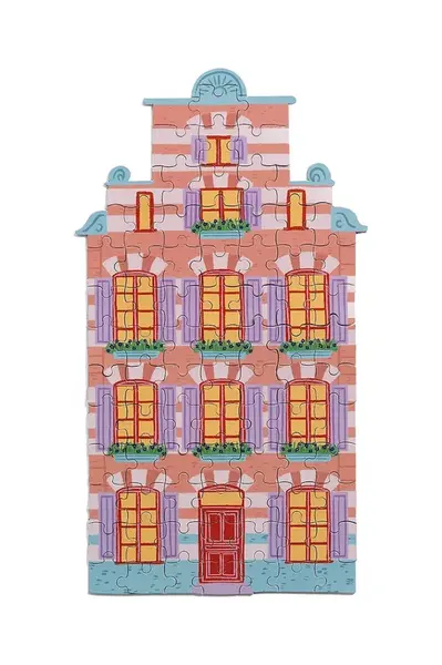 Puzzle &k amsterdam Canal House Stairs 84 dílků více barev