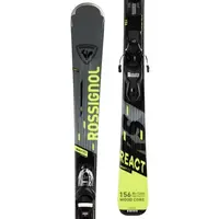 Rossignol REACT RS + XPRESS 10 GW Zjazdové lyže, tmavo sivá, veľkosť