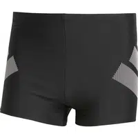adidas BIG BARS BOXER Pánske plavky, čierna, veľkosť