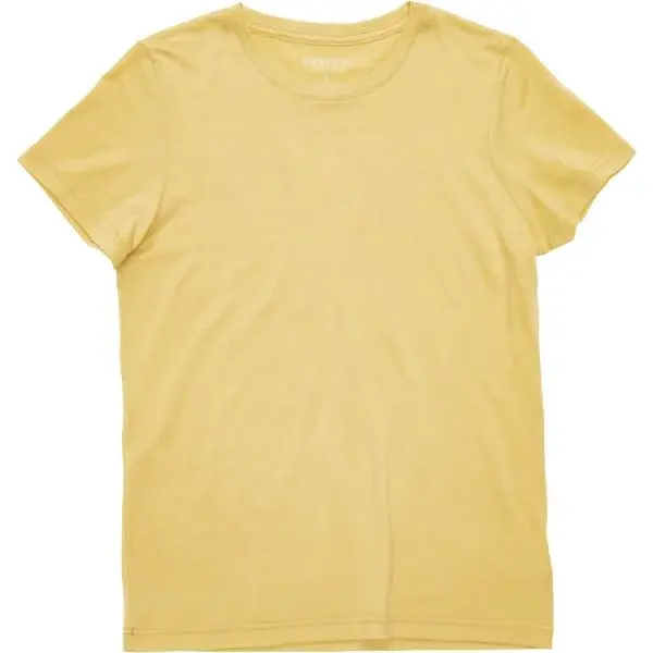 Devold CLASSIC Dámske tričko, žltá, veľkosť