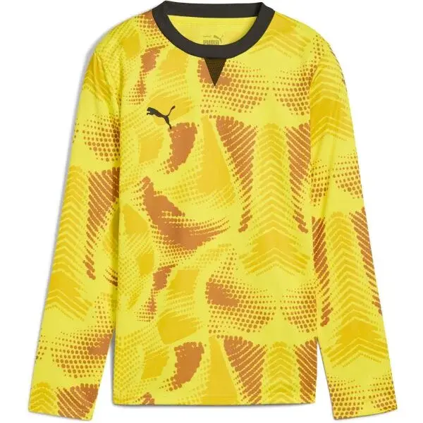 Puma TEAMTARGET GL LS JERSEY JR Detský brankársky dres, žltá, veľkosť