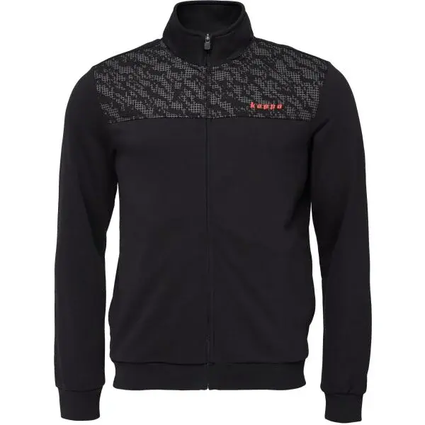 Kappa LOGO FOSARE Pánska mikina, čierna, veľkosť