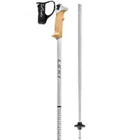 Leki STELLA S Dámske zjazdové palice, sivá, veľkosť