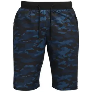 Willard THOLBA Pohodlné pánske úpletové šortky, modrá, veľkosť