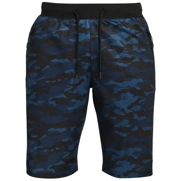 Willard THOLBA Pohodlné pánske úpletové šortky, modrá, veľkosť