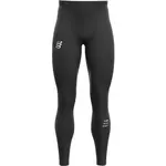 Compressport RUN UNDER CONTROL FULL TIGHTS Pánske bežecké kompresné legíny, čierna, veľkosť