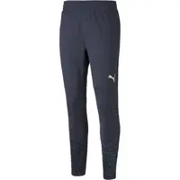 Puma TEAMCUP TRAINING PANTS Pánske športové tepláky, tmavo modrá, veľkosť