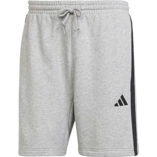adidas ESSENTIALS 3-STRIPES SHORTS Pánske kaťasy, sivá, veľkosť