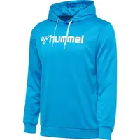 Hummel LOGO HOODIE Pánska mikina, svetlomodrá, veľkosť