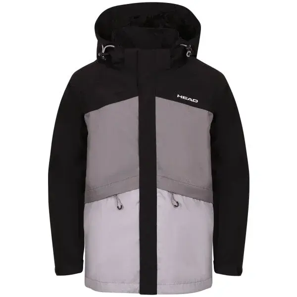 Head YARED Detská bunda, čierna, veľkosť 116-122