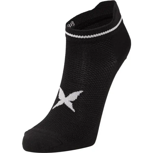 KARI TRAA NORA 2PK Dámske nízke športové ponožky, čierna, veľkosť 36-38