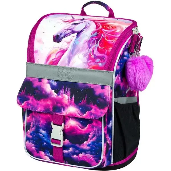 BAAGL ZIPPY JEDNOROŽEC KRÁĽOVSTVO Školská aktovka, mix, veľkosť