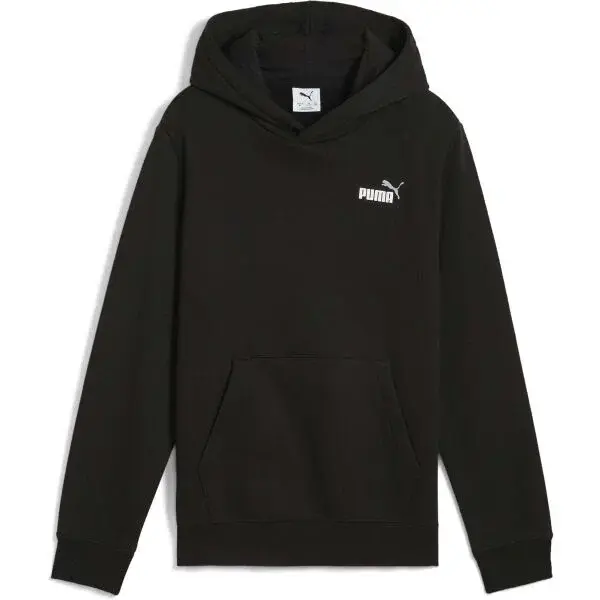 Puma ESS+2 COL SMALL LOGO HOODIE FL Pánska mikina, čierna, veľkosť
