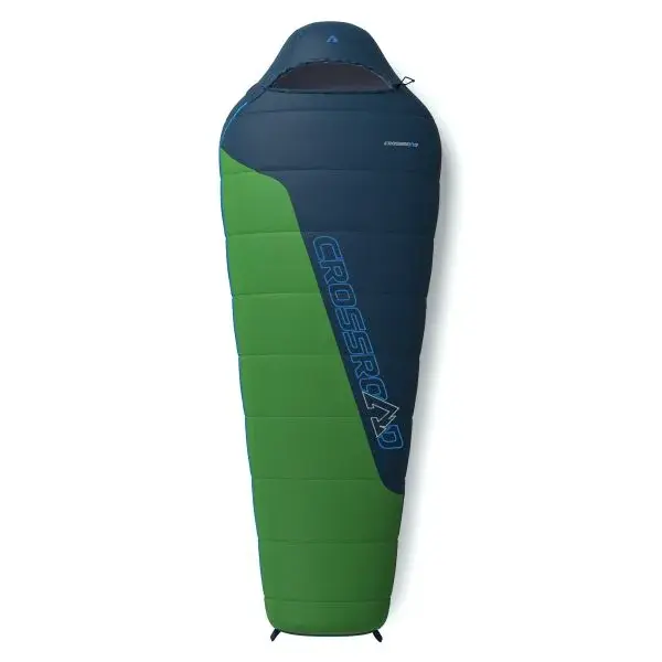 Crossroad DUTTON 200 Spací vak , tmavo sivá, veľkosť 200 cm - pravý zips