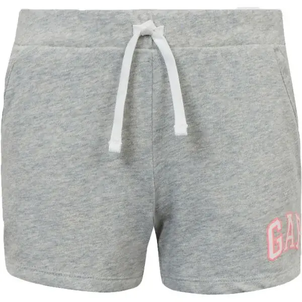 GAP V-HS LOGO SHORT Dievčenské šortky, sivá, veľkosť