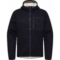 Jack Wolfskin KAMINFEUER HOODED JKT M Pánska outdoorová mikina, tmavo modrá, veľkosť